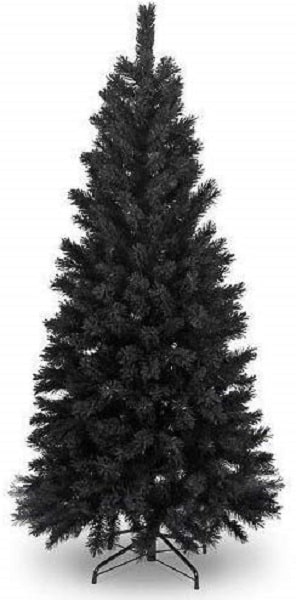black christmas celebration tree