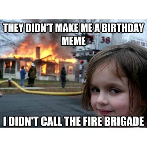 Funny happy birthday memes